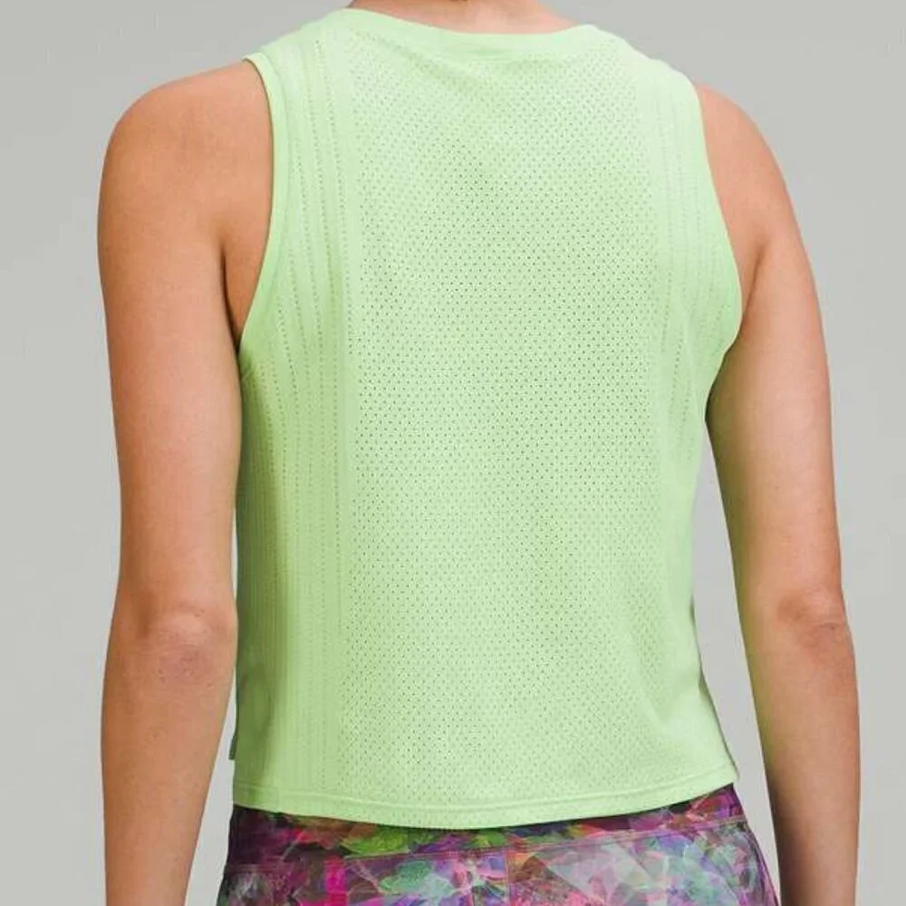 Lululemon Train to Be Tank Top - 6 Scream Green Light